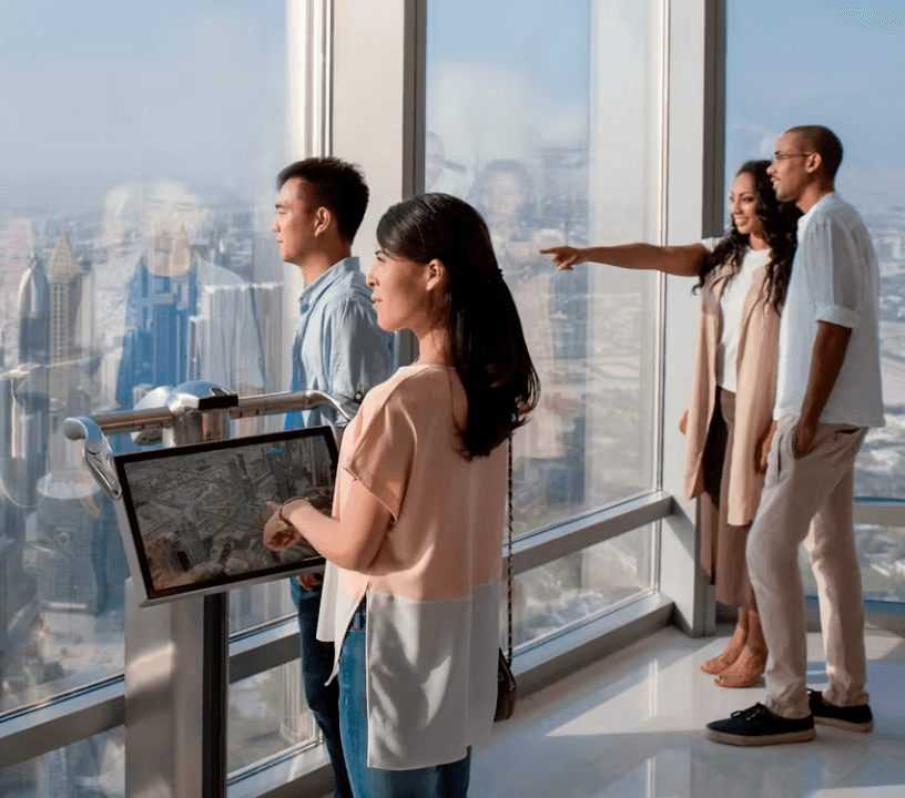 Burj Khalifa: Floors 124 & 125