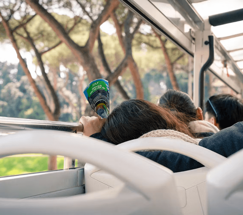 Green Line: Rome Hop-on Hop-off Bus Tour