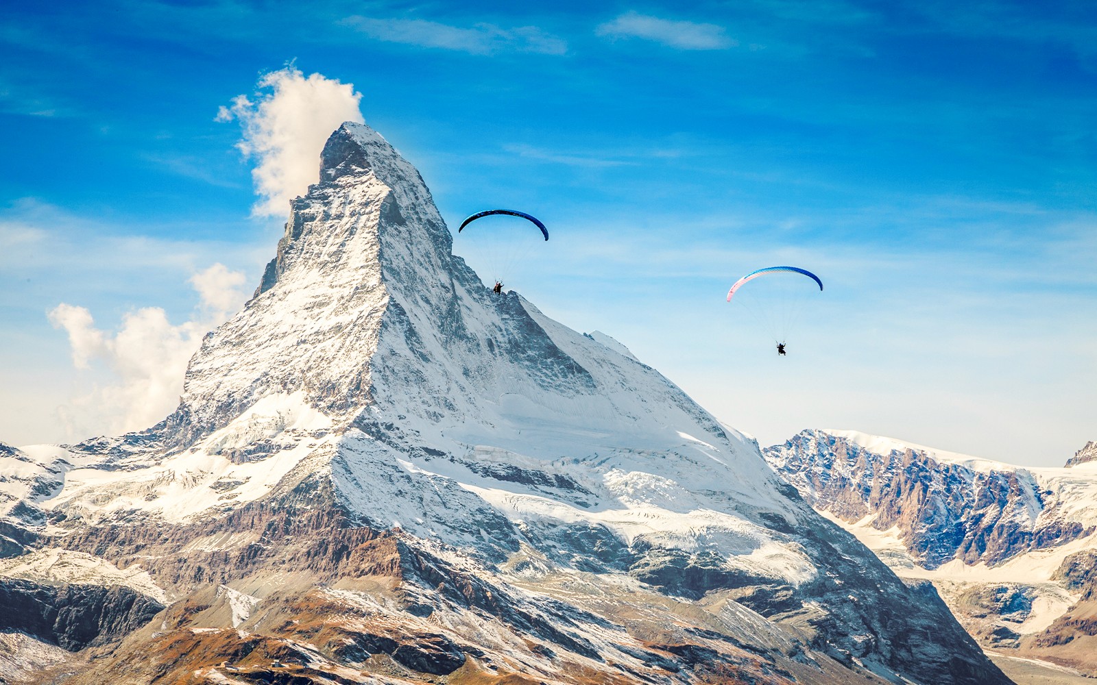 Zermatt Tandem Paragliding Tickets With Matterhorn Views