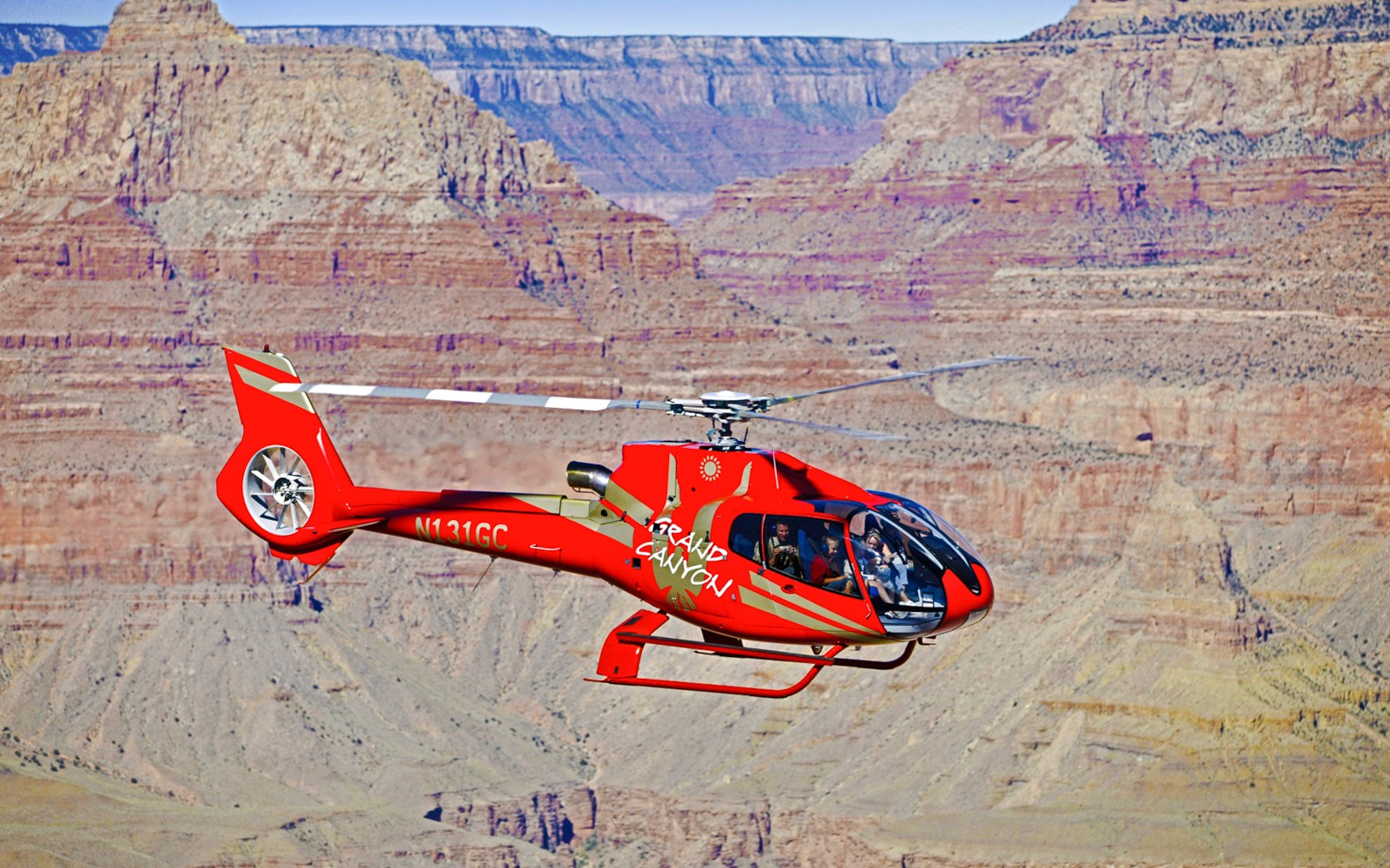 45-min Grand Canyon National Park Helicopter Tour with Optional Hummer Tour