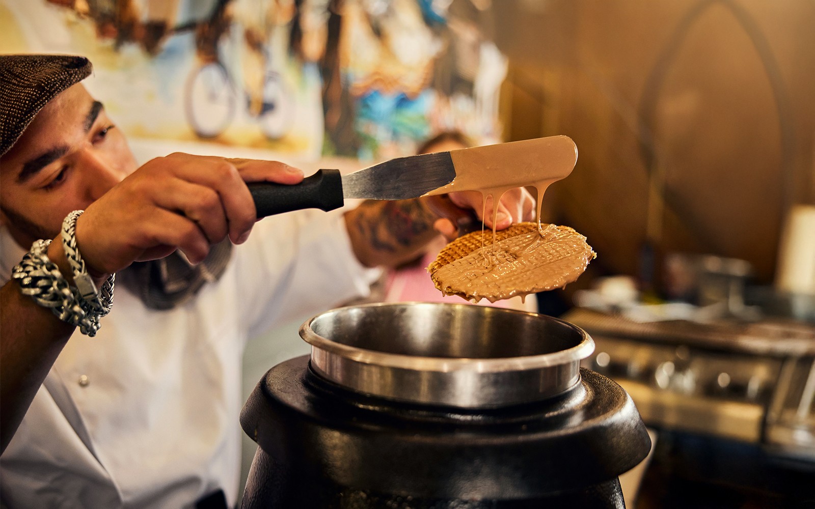 Traditional Dutch Syrup Waffle-Making Workshop — gallery 4