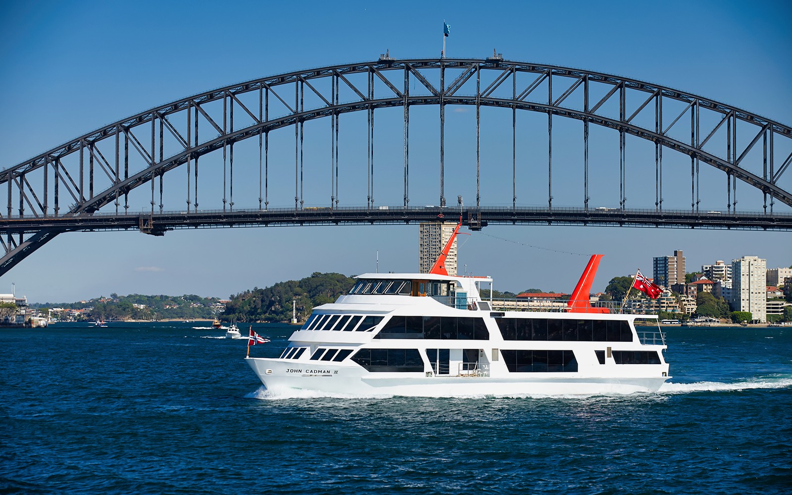 Captain Cook 2 or 3-Course Lunch Cruise on Sydney Harbour