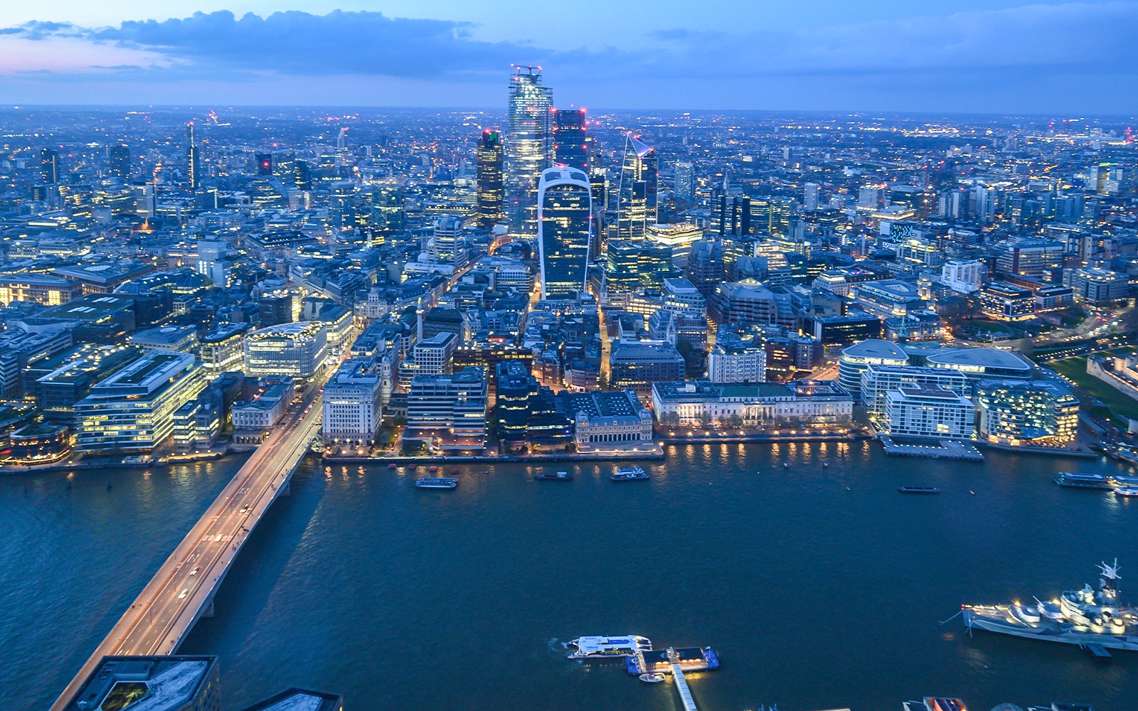 Christmas at The View from The Shard — mobile