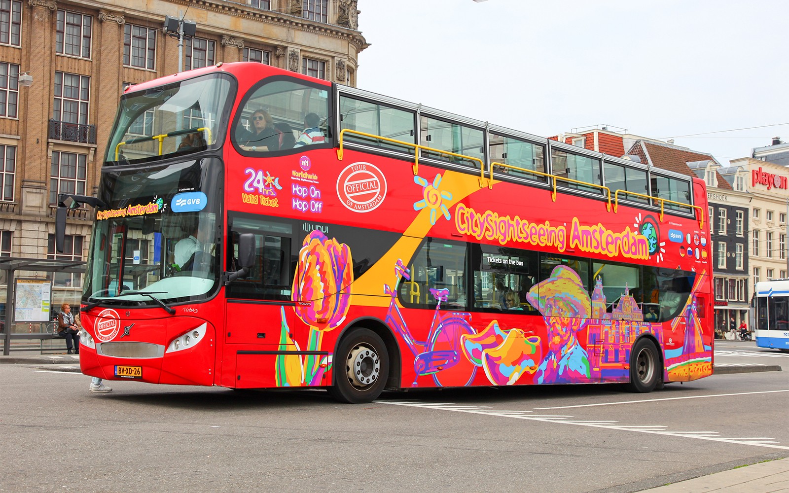 City Sightseeing: Amsterdam Hop-on Hop-off Bus Tour
