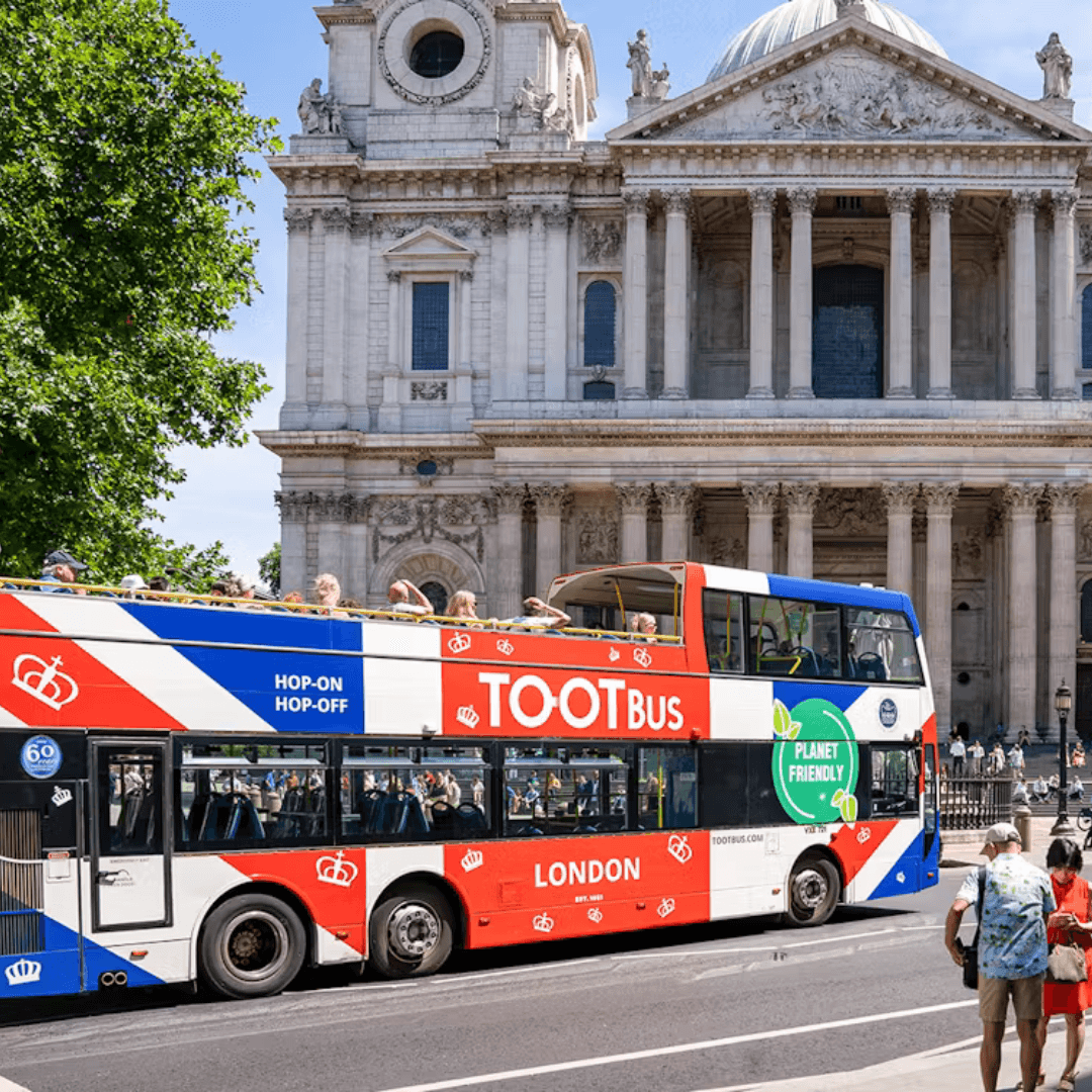 Tootbus: London Hop-on-Hop-off Bus Tour with Optional Thames River Cruise — mobile