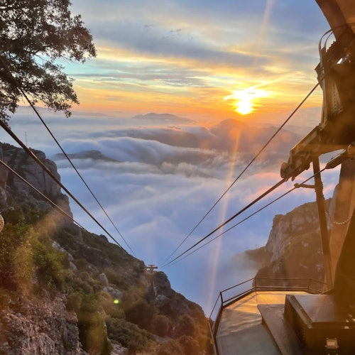 Montserrat Cable Car: Ascent Trip — gallery 1