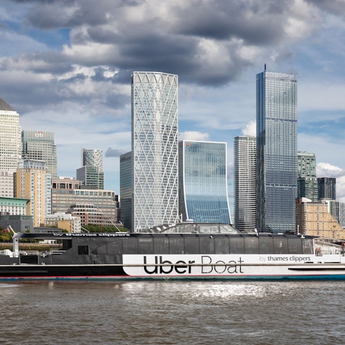 Uber Boat by Thames Clippers: One-way Trip & IFS Cloud Cable Car — portrait