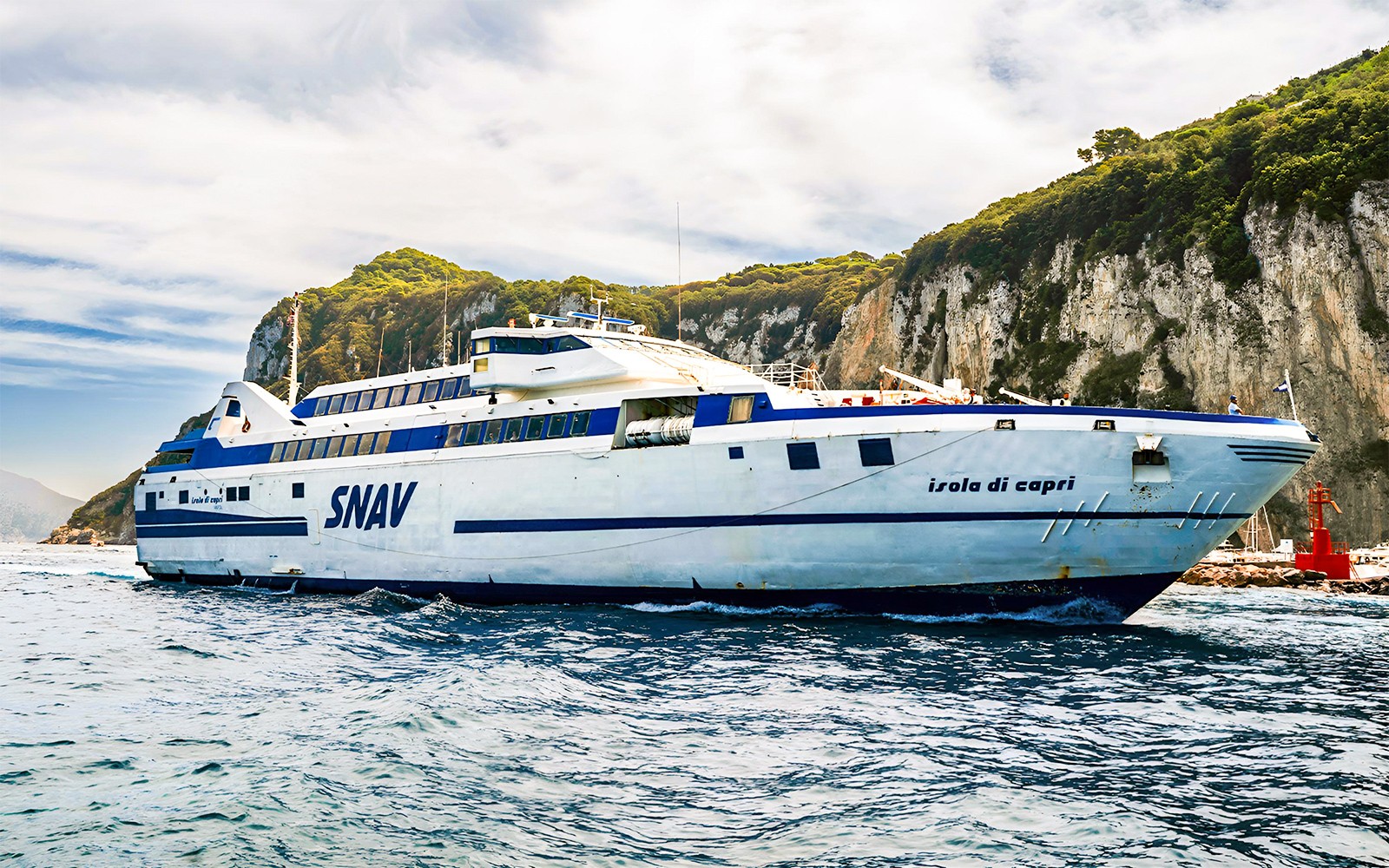 SNAV Ferry Tickets: Naples to/from Capri