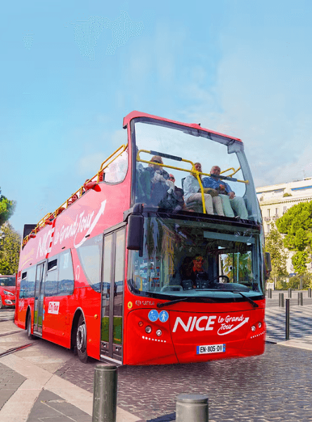 Nice Le Grand Tour: Nice and Villefranche-sur-Mer Hop-on Hop-off Bus Tour