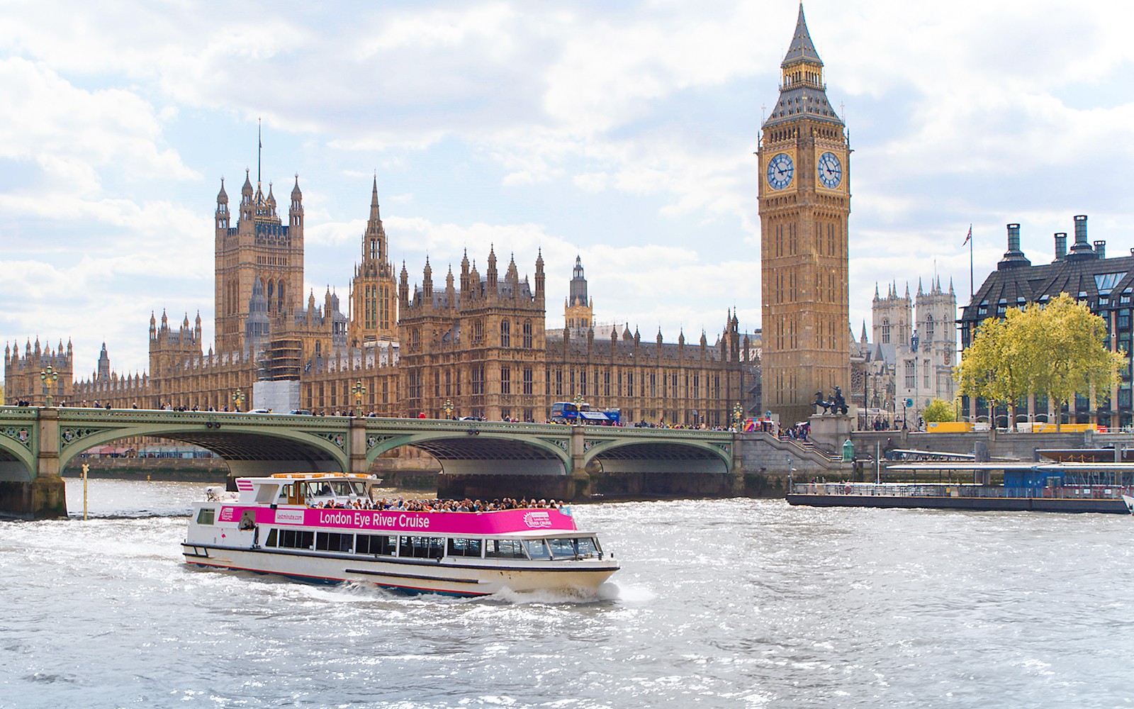 Combo: London Eye Tickets + Hop-on Hop-off Bus Tour + Thames River Cruise — gallery 1