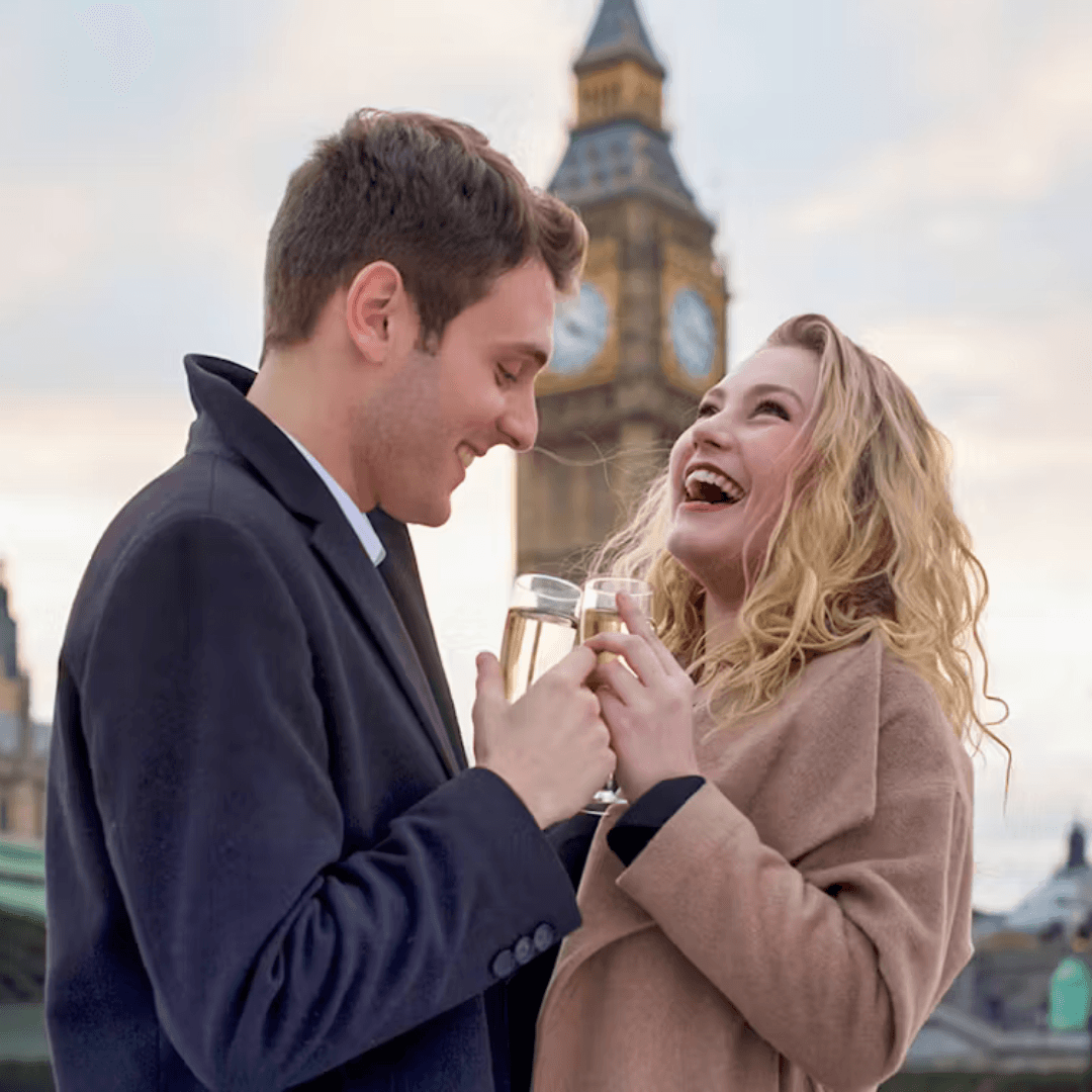 Thames River Evening Cruise with Sunset Views, Sparking Wine & Canapés — mobile