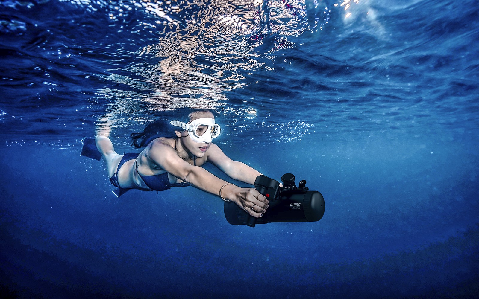 From Nice: Underwater Sea Scooter Snorkelling Tour