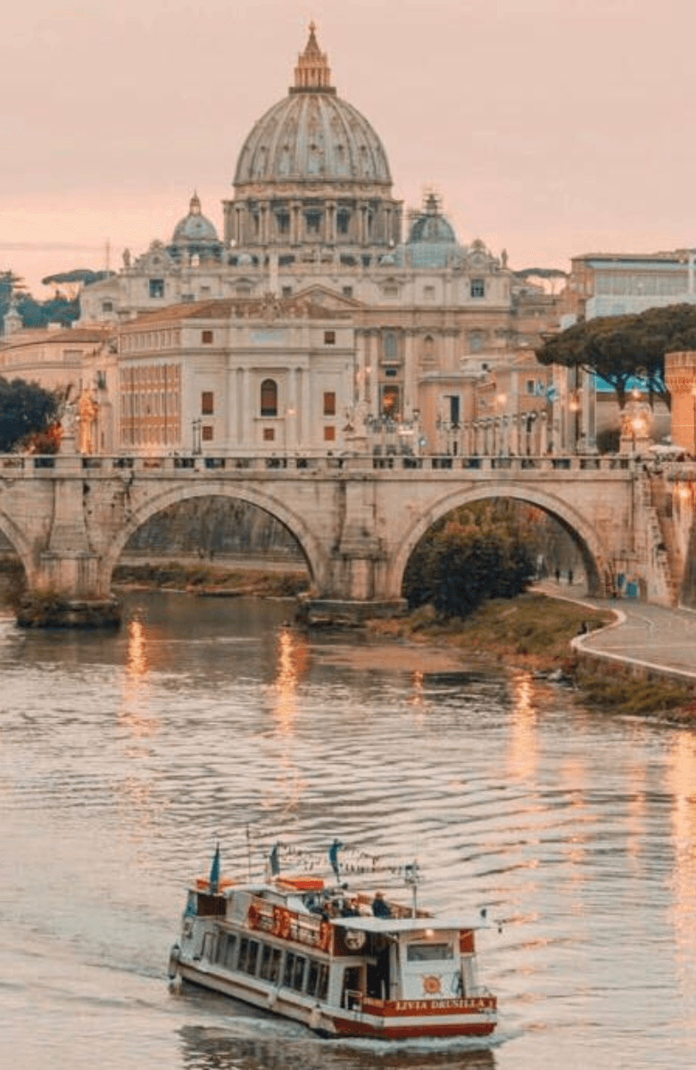 Rome: Tiber Sunset Cruise with Aperitif — gallery 1