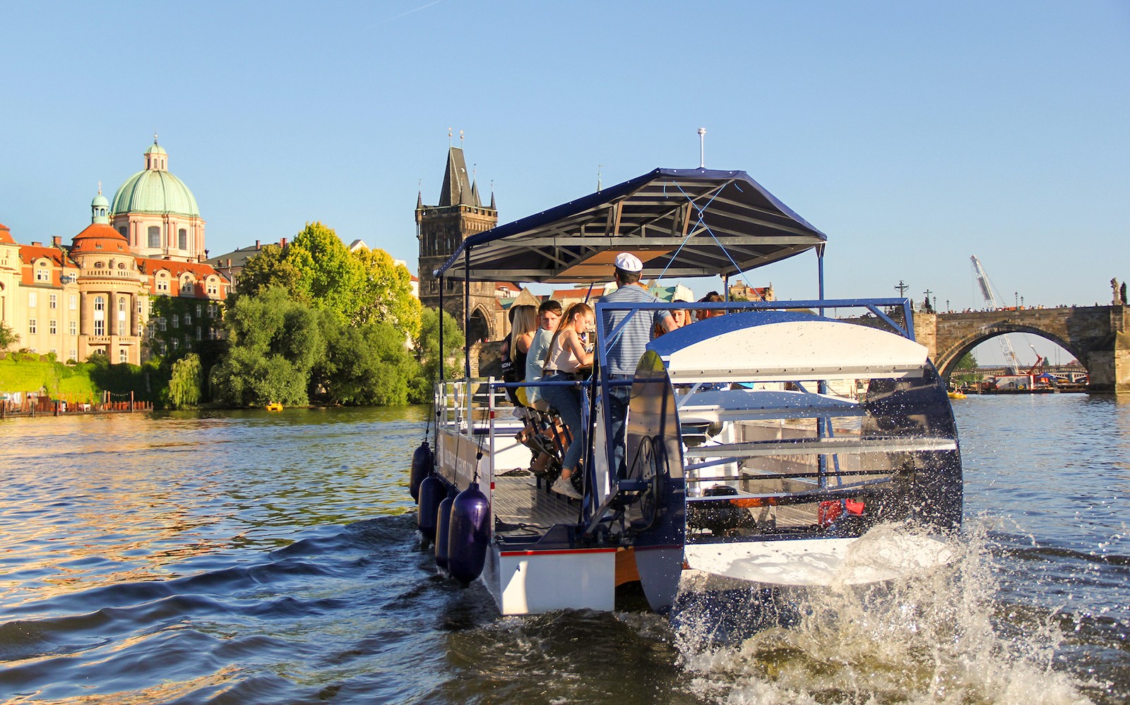 Prague Cycle Boat Tour with Unlimited Beer — gallery 2