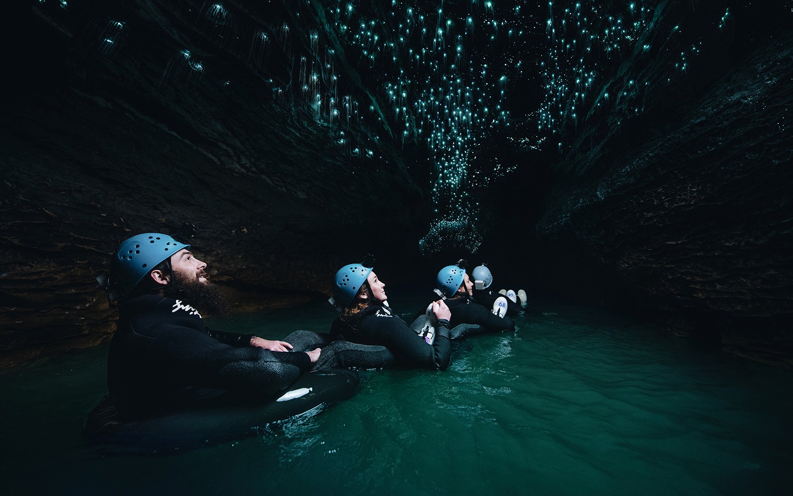 Ruakuri Cave Black Water Rafting & Abseiling Guided Experience 