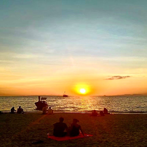 Krabi: Phranang Cave Sunset Tour with Night Snorkeling by Longtail Boat — gallery 2