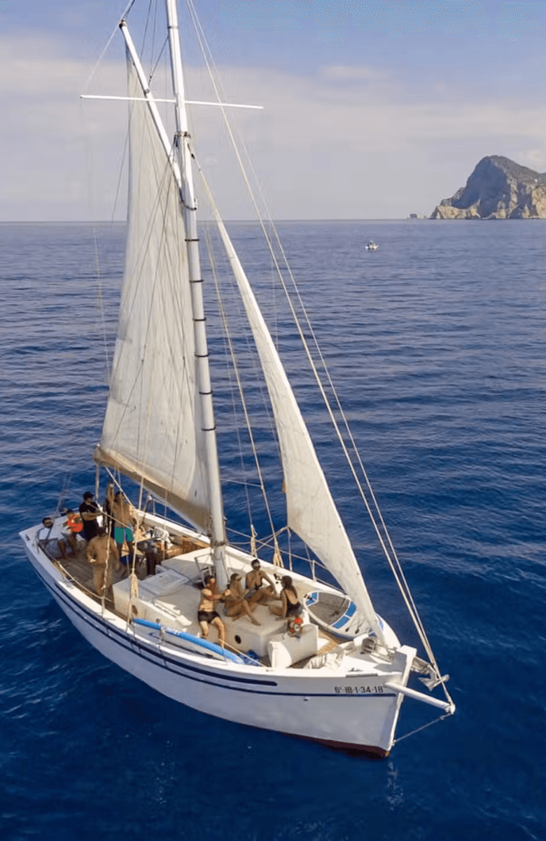 Ibiza: Private Sailboat with Premium Open Bar, Food & Music — gallery 1