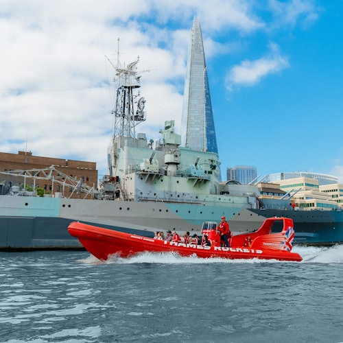 London: Thames Speedboat Experience 80 minutes