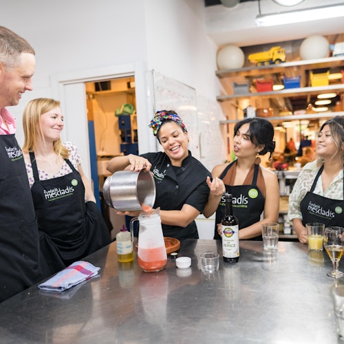 Barcelona: Spanish Cooking Class + Lunch + Drink — gallery 1