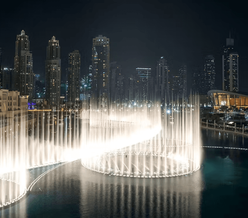 The Dubai Fountain Show & Lake Ride Ticket