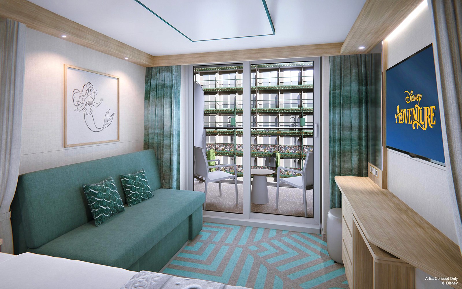 3 or 4-Night Disney Adventure Cruise: Verandah Staterooms
