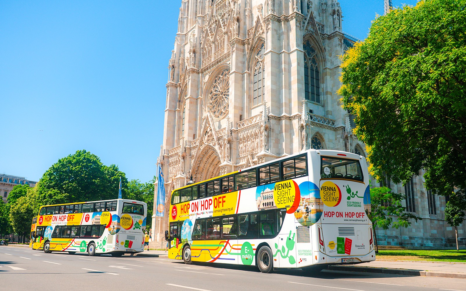 Vienna Sightseeing: 24/48/72 Hours Vienna Hop-on Hop-off Bus Tour