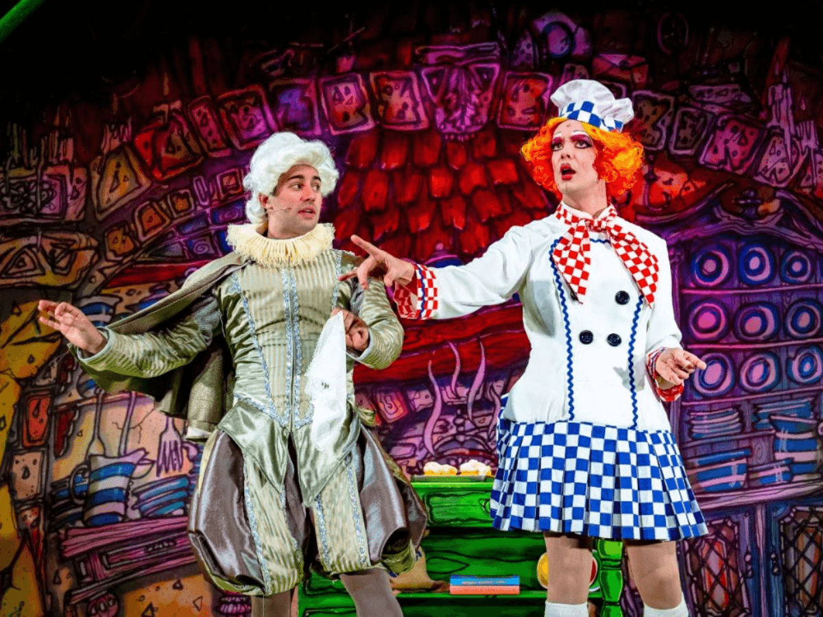 Beauty and the Beast: A Horny Love Story visitor view at Charing Cross Theatre