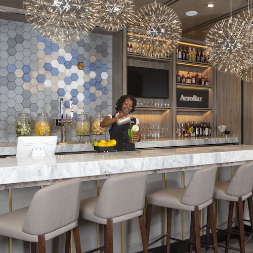 Plaza Premium Lounge at Dallas Fort Worth International Airport