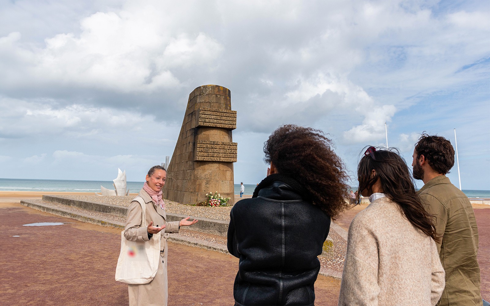 From Paris: WWII US D-Day Beaches Guided Tour with Optional Lunch