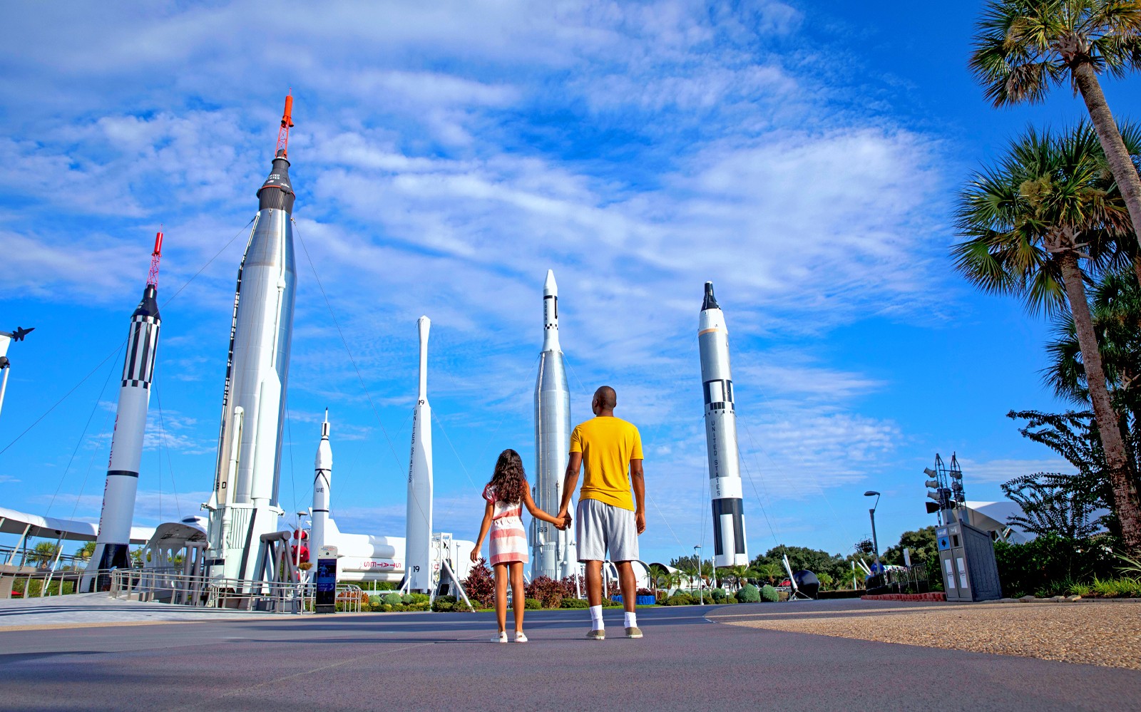 Combo: Kennedy Space Center + Wheel at ICON Park Tickets with Round Trip Transportation