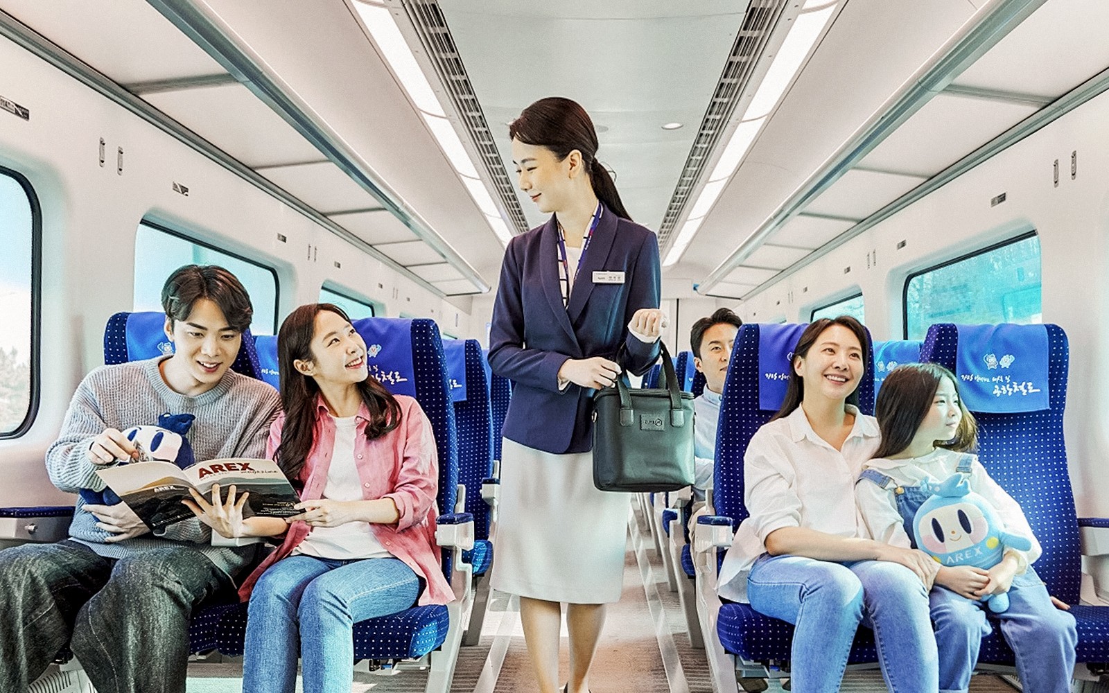Round-Trip AREX Express Train Transfers Between Incheon Airport & Seoul