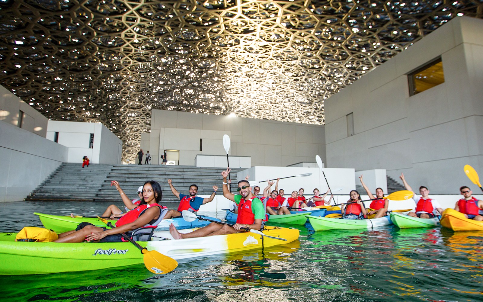 Louvre Abu Dhabi Guided Kayak Tour