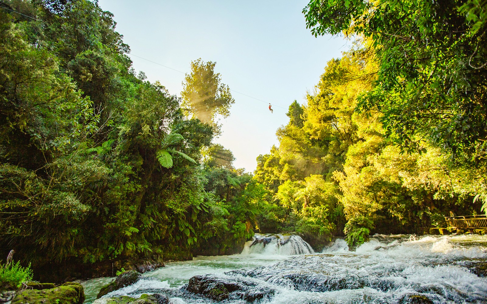 Okere Falls Zipline Experience