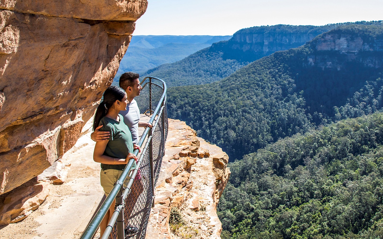 Blue Mountains Sunset Tour: Wentworth Falls Bushwalks, Wildlife & Lookouts
