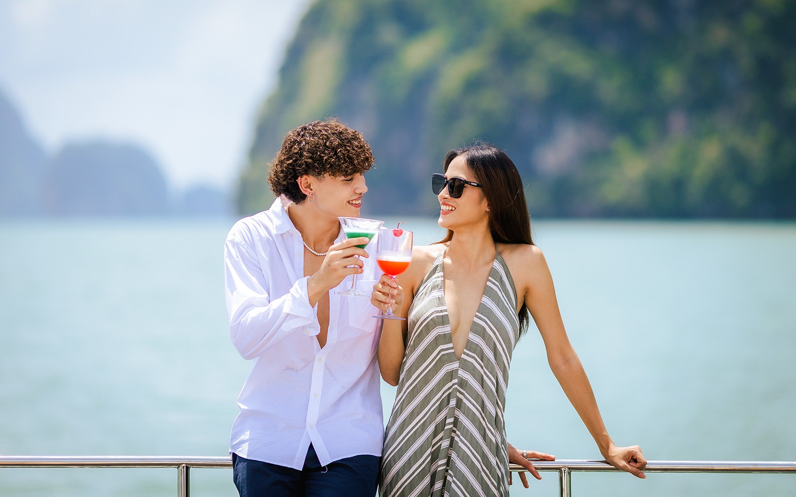 From Phuket: James Bond Island & Phang Nga Bay Sunset Cruise Tour by Luxury Catamaran with Meals & Transfers