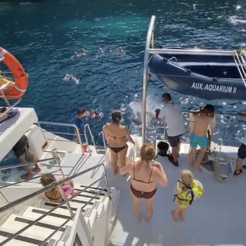 Cap Norfeu: 2.5-Hr Glass Bottom Boat Tour from Roses or Santa Margarita — gallery 1