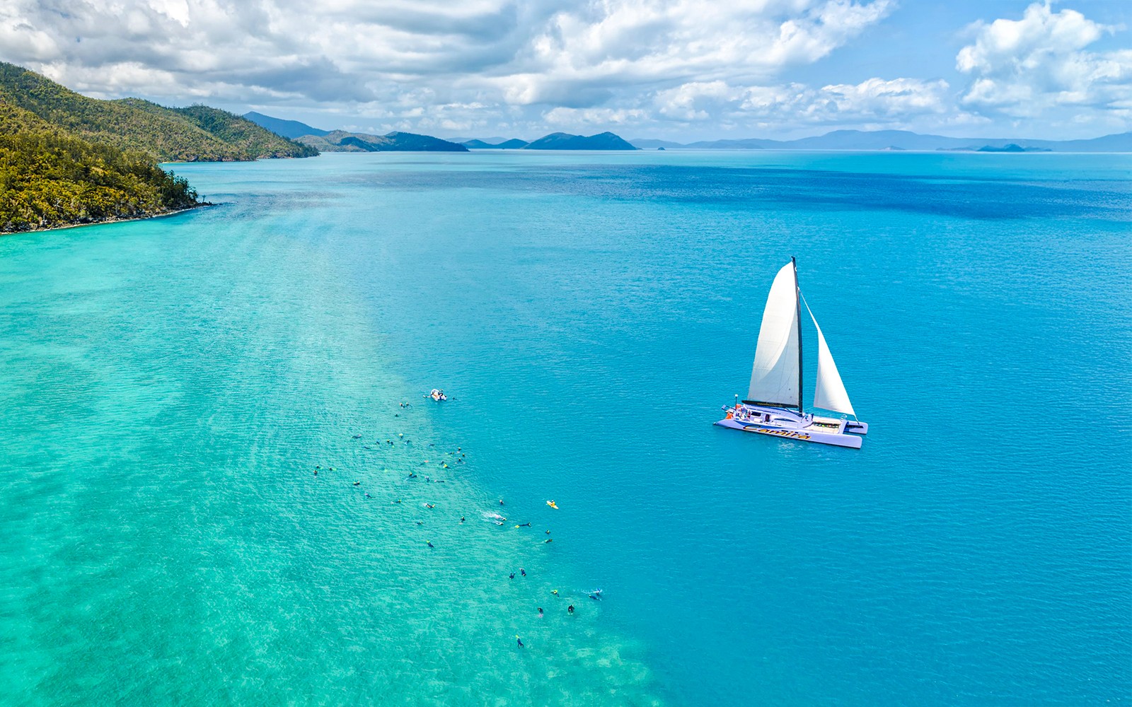 From Airlie Beach: Camira Sailing Adventure with BBQ Lunch 