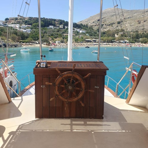 Rhodes: Cruise with Swimming Stops & Lunch