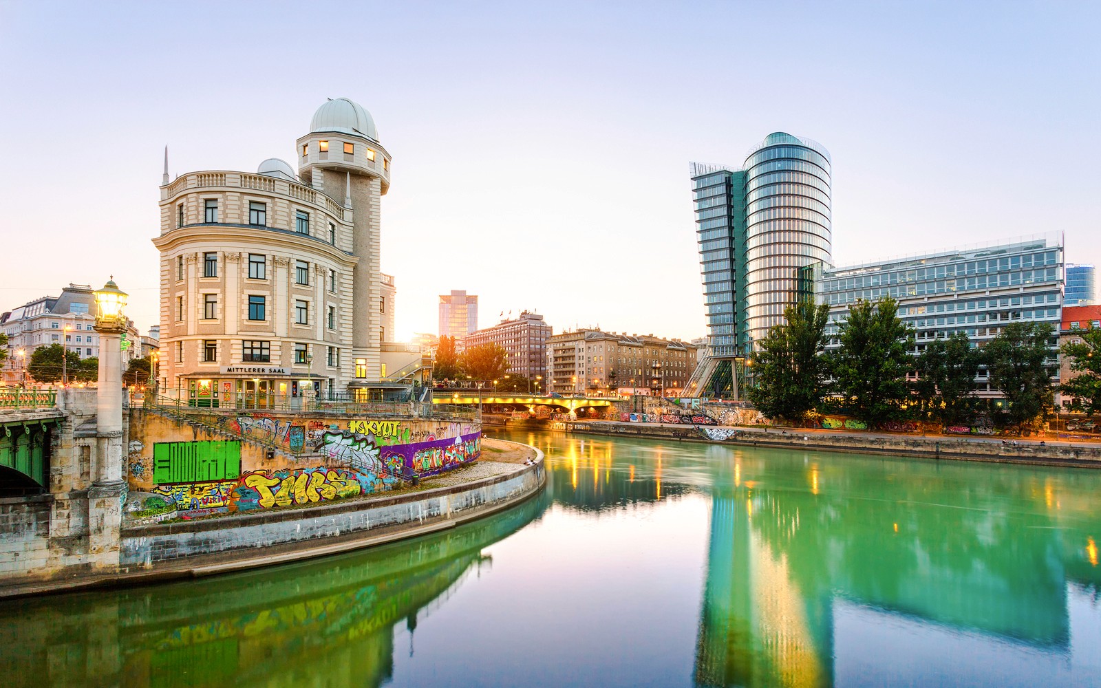 City Sightseeing Cruise on Danube Canal