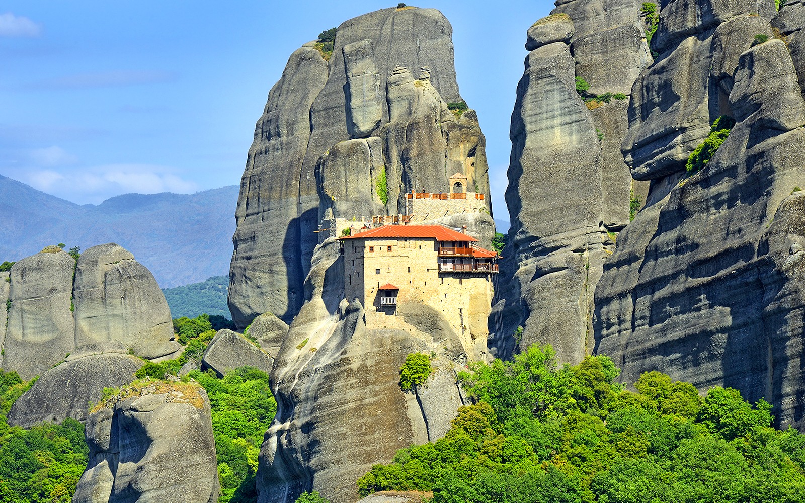 From Athens: Meteora Monasteries Visit and Hermit Caves Tour — gallery 1