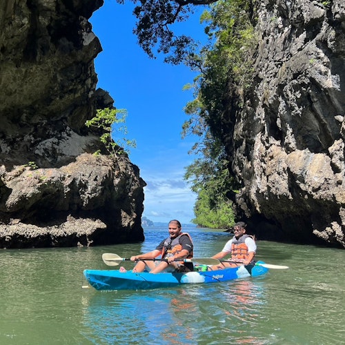 Krabi: Ao Thalan Sunset Kayak Tour with BBQ Dinner — gallery 2
