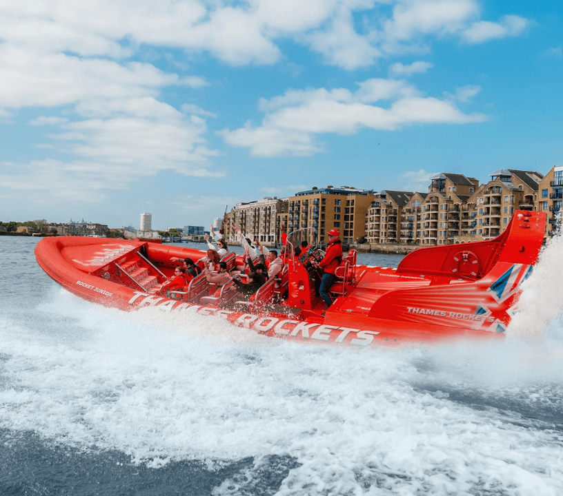 London: Thames Rockets Speedboat Experience