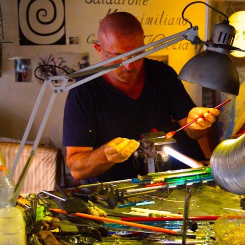 Venice: Private Glass Blowing Class