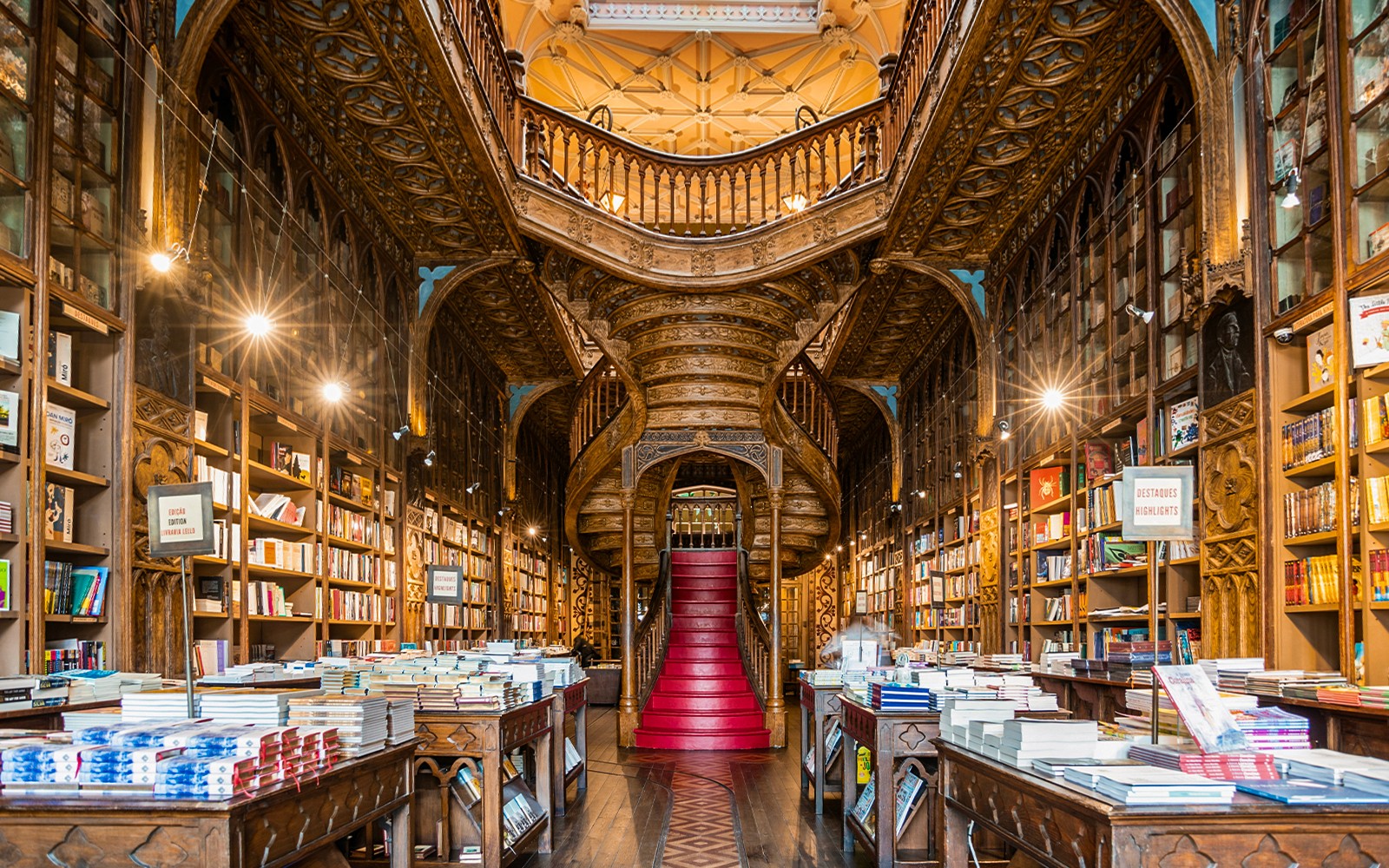 Livraria Lello Tickets: Gold Voucher