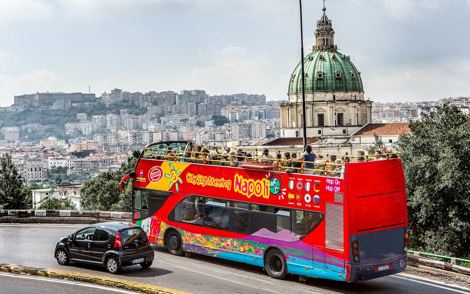 City Sightseeing: Naples Hop-on Hop-off Bus Tour