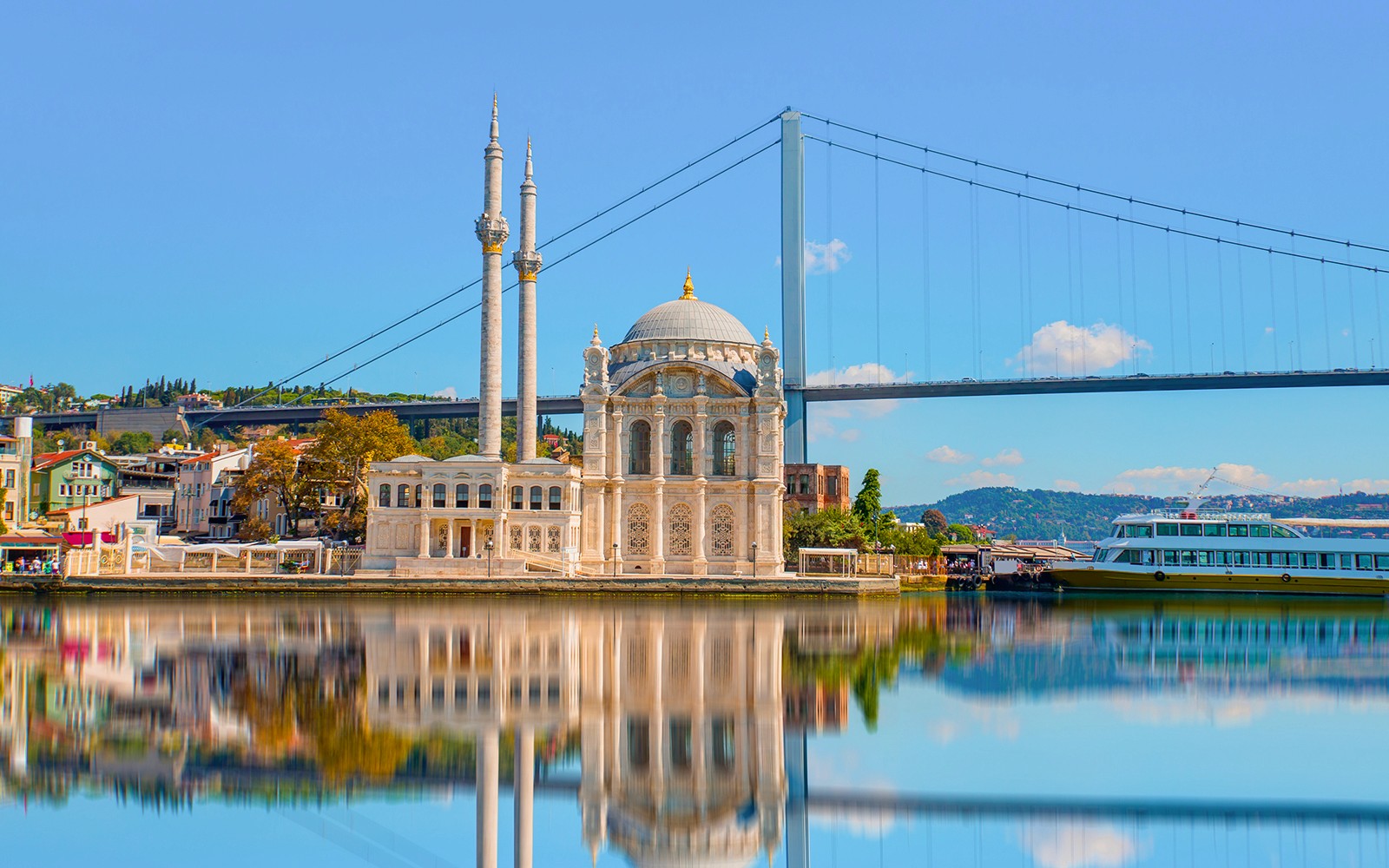 Bosphorus Private Luxury Yacht Cruise with Dinner, Drinks & Transfers