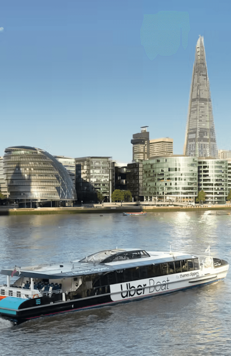 Thames River Uber Boat Trip — portrait