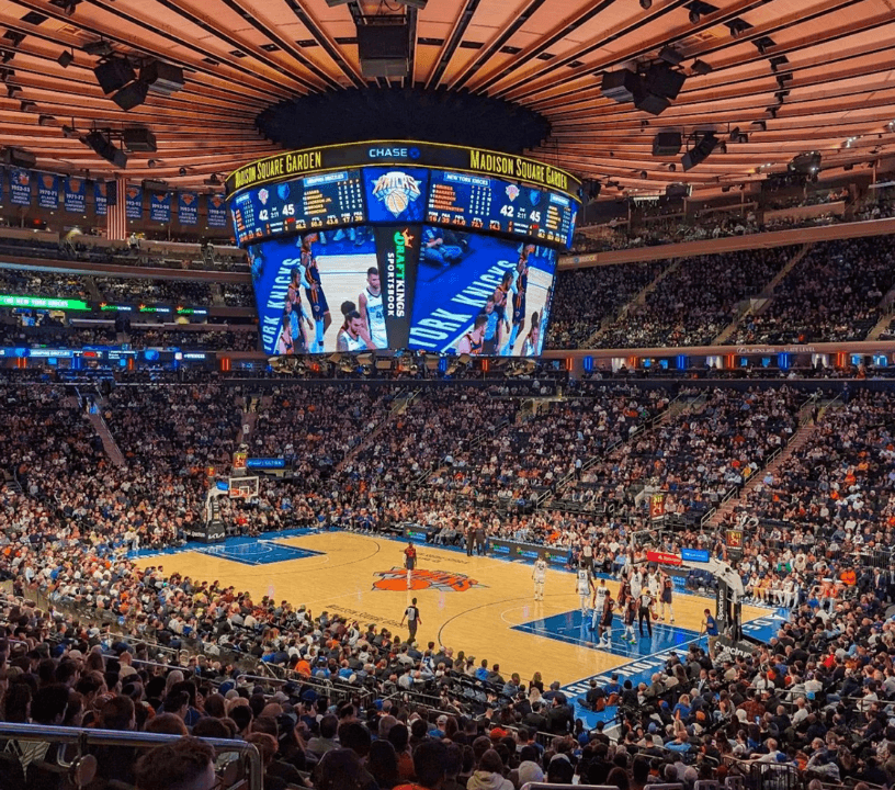 New York Knicks Basketball Game at Madison Square Gardens — gallery 1