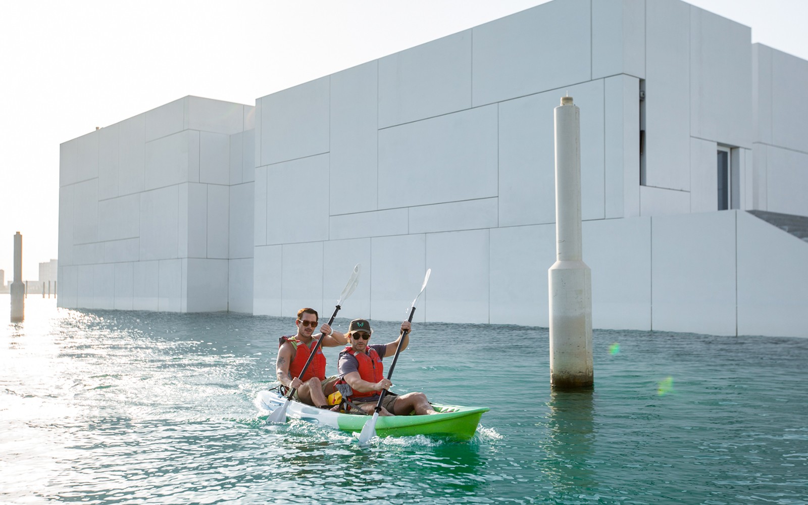 Louvre Abu Dhabi Guided Kayak Tour