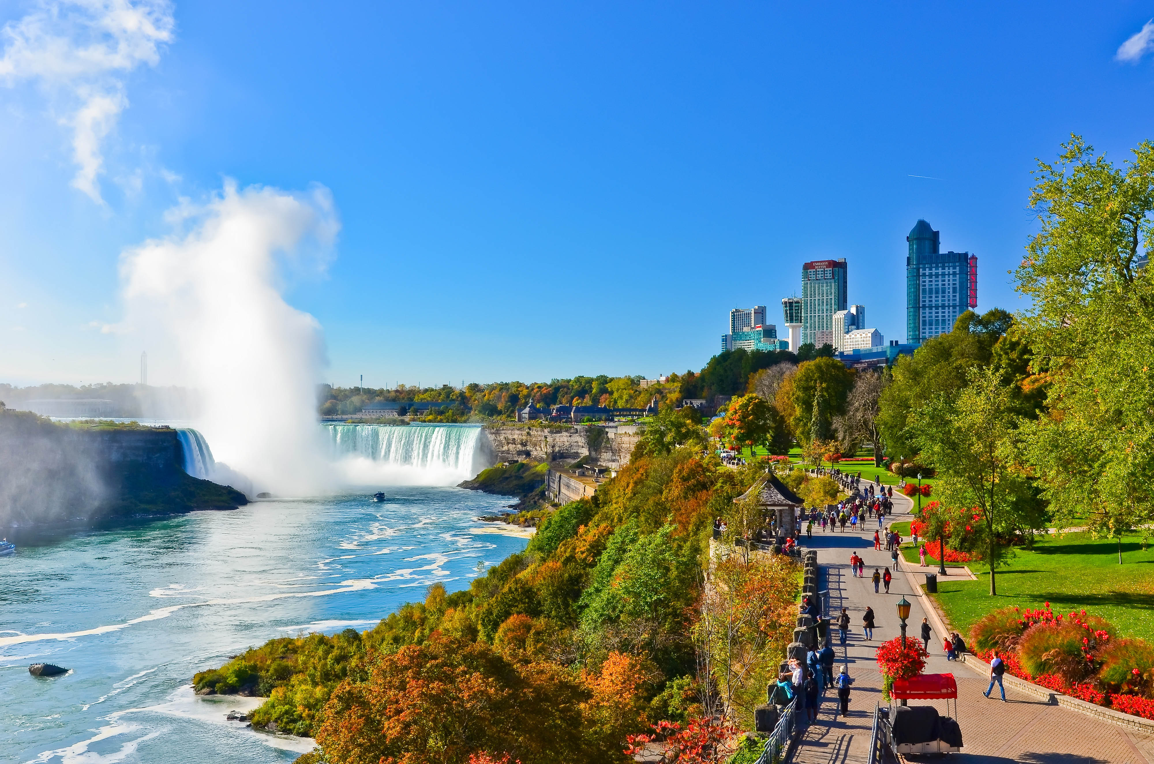 From Toronto: Niagara Falls and Niagara-on-the-Lake Day Tour with Hornblower Cruise & Lunch